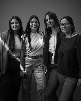 Ophélie, Evane, Marie & Margaux